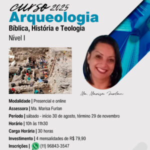 Arqueologia Bíblica, História e Teologia – Nível 1
